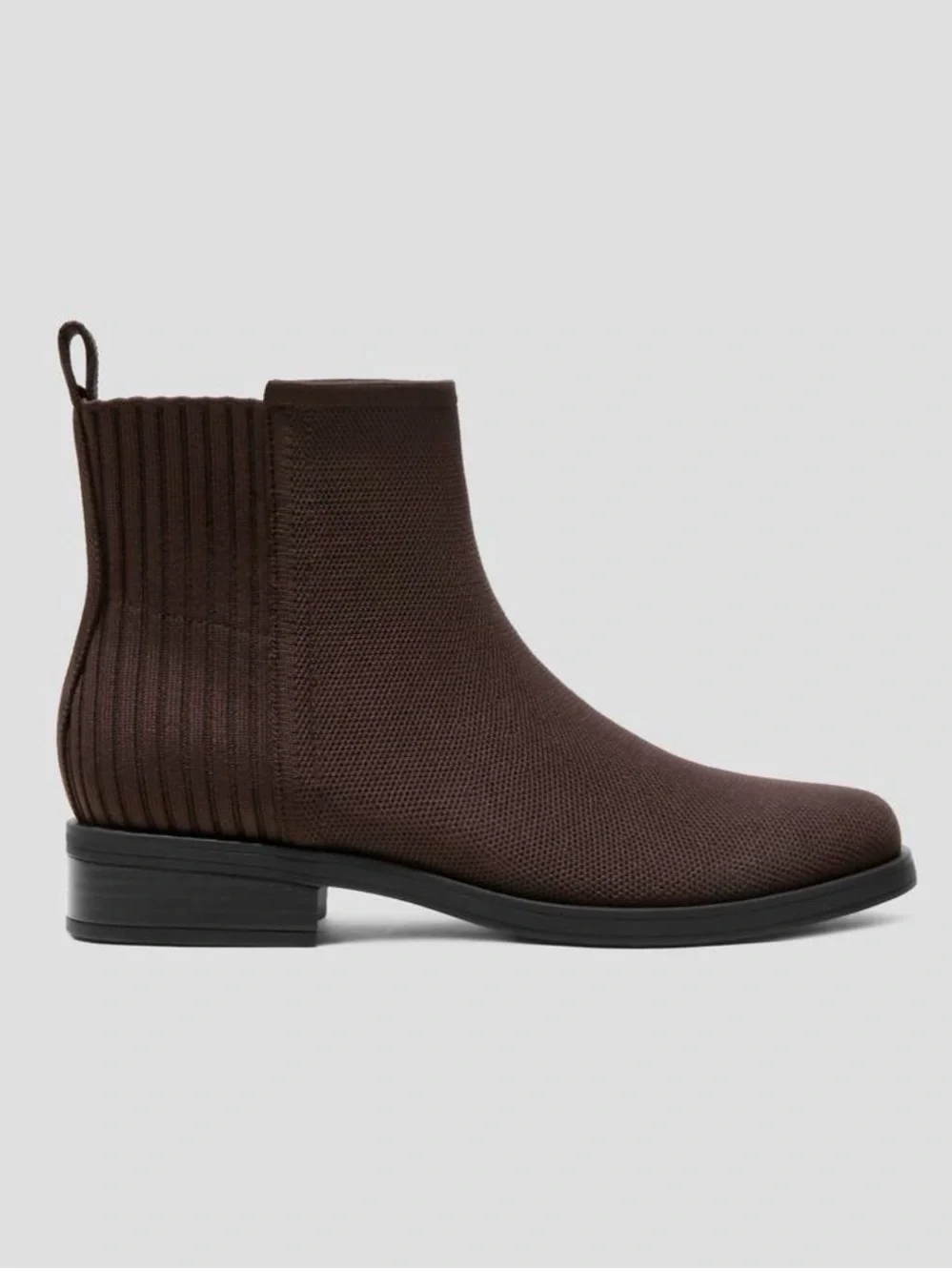 Vivaia Celina Square Toe Ankle Chelsea Boots Waterproof Knit Size 9.5